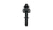 Vibrant -6AN to 5/16 inch hose barb push-on EFI adapter fitting for fuel system connections, black metal finish.