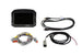 AEM CD-5LG Carbon Logging Digital Dash Display gauge showing internal 10Hz GPS and antenna, with a sleek carbon design.