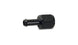 Vibrant Female -6AN to 5/16 inch barb fitting for automotive or industrial use, showcasing the fitting's detailed design.