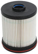 K&N Engineering universal fuel filter with 40.016-inch length and 3.438-inch outer diameter, designed for vehicle fuel systems.