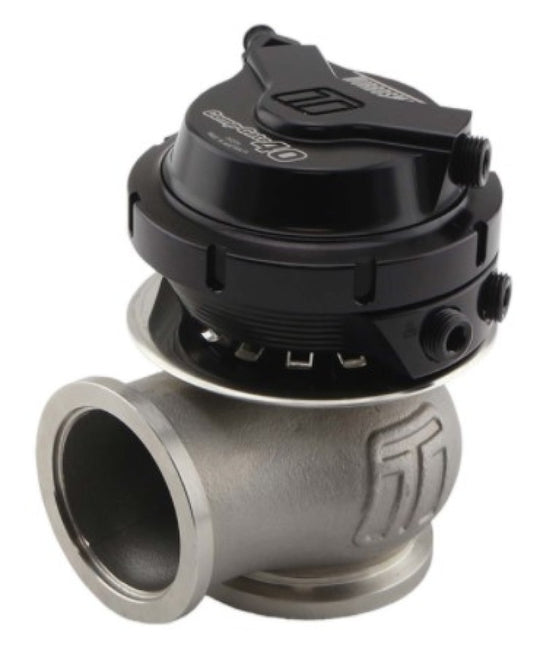 Turbosmart WG40 Gen V Comp-Gate40 wastegate with 14 PSI boost pressure, featuring a compact design and durable construction.
