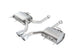 Borla axle back exhaust rear section for 2011-2015 Cadillac CTS V Coupe 6.2L SS, 8-cylinder, S-Type muffler system