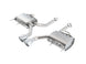 Borla axle back exhaust rear section for 2011-2015 Cadillac CTS V Coupe 6.2L SS, 8-cylinder, S-Type muffler system