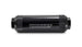 Vibrant 100 Micron HD Power Fuel Filter showing a clear, durable filter with metal fittings for vehicle fuel filtration.