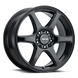 Raceline 146B Matrix 14x5.5-inch gloss black cast wheel with 4x100/114.3 bolt pattern, 35mm offset, and 72.62mm bore.