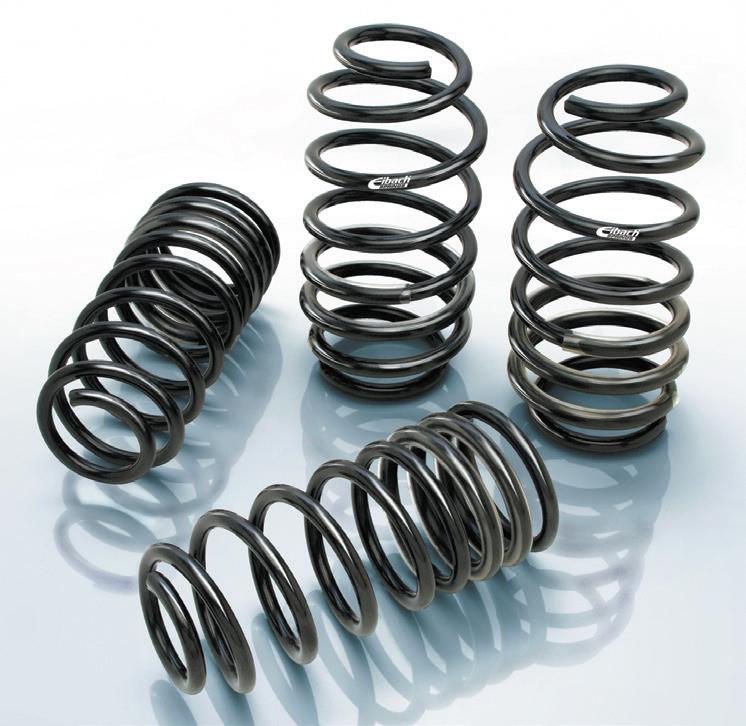 Eibach Pro-Kit lowering springs for 2010-2012 Chevy Camaro SS and 2012-2013 ZL1 coupe and convertible, showcasing spring coils.