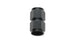 Vibrant -6AN Female Union Adapter fitting with threaded ends, used for connecting AN hoses in automotive or performance applications