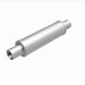 MagnaFlow Mag SS muffler with 14x4x4 inch size and dual 2.25x2.25 inch inlet and outlet pipes, automotive exhaust component