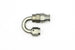 DeatschWerks 6AN female swivel hose end fitting with PTFE interior and olive insert for high-performance fuel and oil lines.
