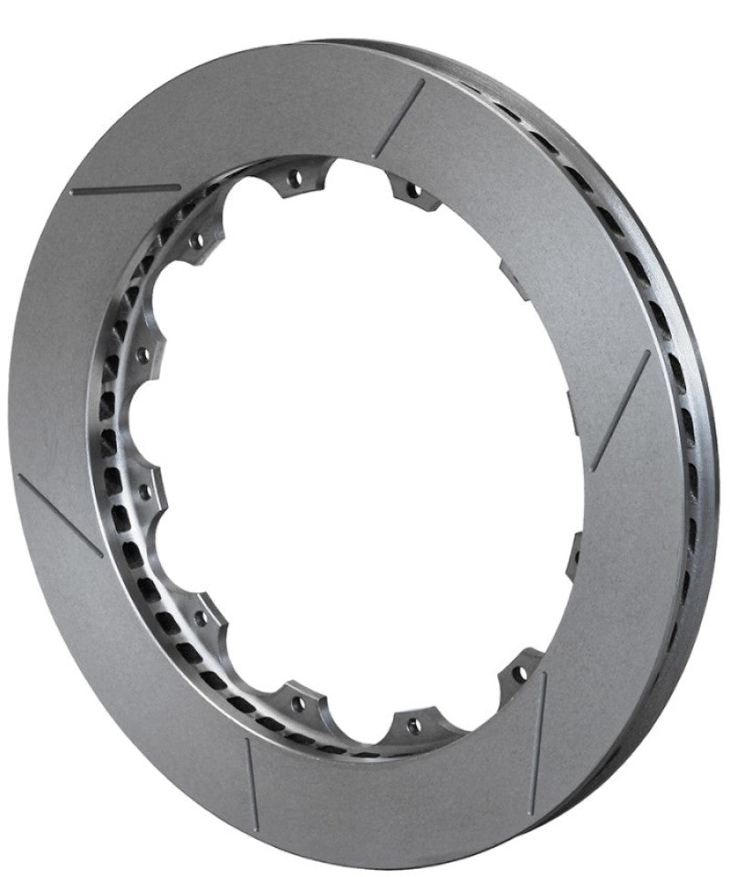 Wilwood GT48 SPC-37-LH 12.88-inch 2-piece brake rotor for 12-inch wheels, featuring vented design and high-performance brake components.