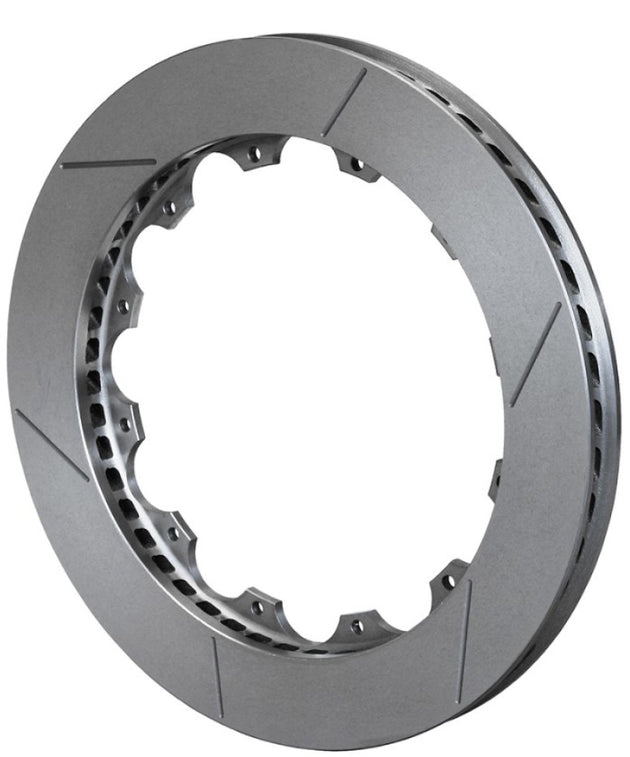 Wilwood GT48 SPC-37-LH 12.88-inch 2-piece brake rotor for 12-inch wheels, featuring vented design and high-performance brake components.