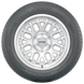 Yokohama Geolandar H/T 4 tire for on-road UTVs, 265/65R17 size, showing tread pattern and sidewall branding.
