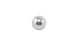 Vibrant inline one way check valve replacement ball, vibrant fittings part, visible in close-up image for seamless installation