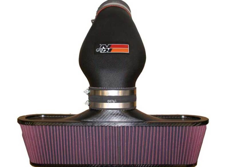 K&N Engineering Chevrolet Corvette V8-6.0L AirCharger cold air intake system with filter and intake tube for improved engine performance