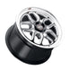 Weld S152 Laguna Drag 17x10 cast wheels in gloss black with 5x115 bolt pattern and 78.1mm center bore, ET30 offset.