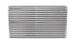 Vibrant intercooler core measuring 20x11x3.5 inches, with bright fins and metal end tanks for high-performance turbocharged engines.