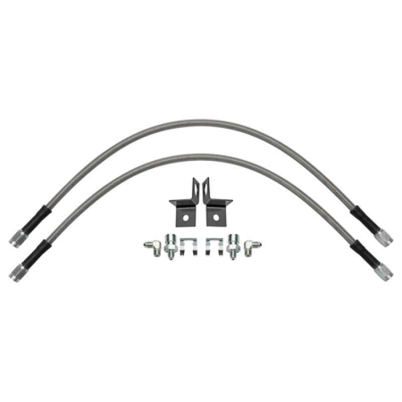 Wilwood Flexline Kit for 2003-2011 Ford Crown Victoria, brake line kit with durable hoses and fittings for vehicle safety and performance.