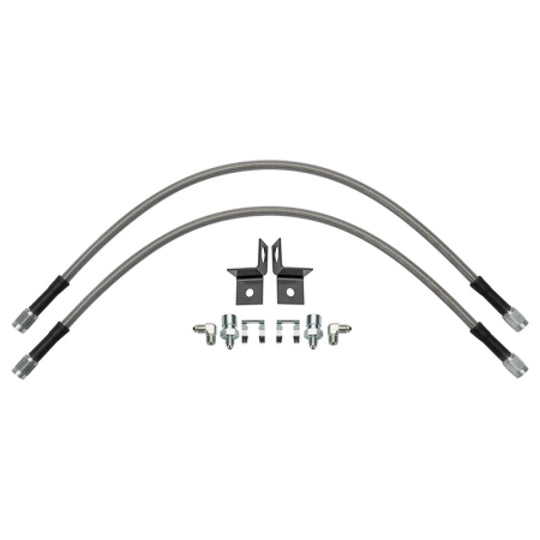 Wilwood Flexline Kit for 2003-2011 Ford Crown Victoria, brake line kit with durable hoses and fittings for vehicle safety and performance.