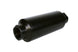 Aeromotive in-line fuel filter with AN-12 ORB fitting and 10-micron microglass element for clean fuel filtration.