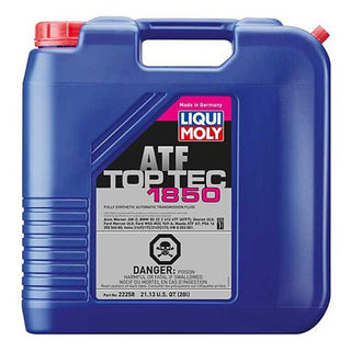 LIQUI MOLY Top Tec ATF 1850 gear oil container, 20-liter capacity, high-performance transmission fluid for vehicles