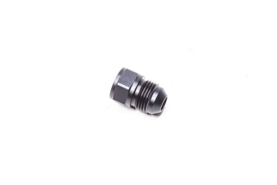 Radium Engineering 6AN female to 8AN male fitting showing metal fittings and threaded ends for high-performance fluid connections.
