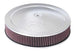 K&N Engineering 14-inch red custom air cleaner assembly with drop base, 5.125-inch ID, 14-inch OD, and 2.75-inch height.