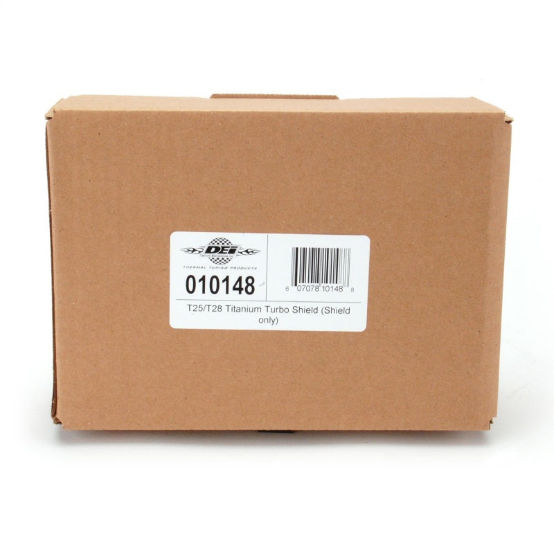 DEI Turbo Shield T25-T28 titanium turbo blanket shield only, heat-resistant exhaust insulation for turbochargers
