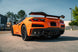 CORSA Performance Corsa 23-25 Chevrolet Corvette C8 Z06 3-inch valved cat-back exhaust system without tips on a car.