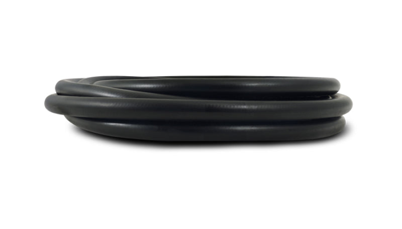 Vibrant 4AN flex hose, 0.25-inch ID, 10-foot roll, designed for push-on style fittings, flexible automotive fluid transfer hose.