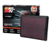 K&N Engineering drop-in air filter for 2002-2004 Cadillac, 1999-2010 Chevy/GMC pickups, and 1999-2001 Jeep models, with pleated filter media