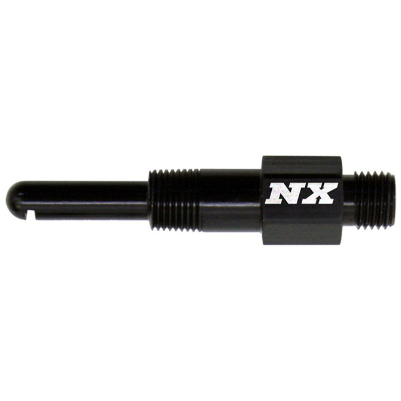 Nitrous Express single discharge dry nozzle with 1/8 NPT fitting for nitrous oxide systems, shown in the image.