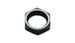 Vibrant aluminum -6AN bulkhead nut fitting with threaded design, used for secure fluid connections in automotive or racing applications.