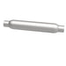 MagnaFlow muffler with 3.5-inch diameter and 18-inch length, featuring dual 2.25-inch inlet and outlet pipes.