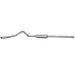 MBRP catback exhaust system for 2011-2013 Chevy Silverado/GMC Sierra 6.2L V8, single side 3.5-inch pipe, aluminum finish