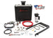 Snow Performance Stage 3 Boost Cooler water injection kit with red high-temp tubing and quick fittings for enhanced engine cooling.