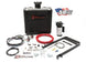 Snow Performance Stage 3 Boost Cooler water injection kit with red high-temp tubing and quick fittings for enhanced engine cooling.