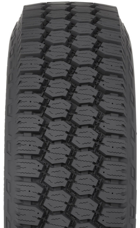 Toyo M655 285/70R19.5 UTV tire with on-road tread pattern, sidewall branding, and rugged design for commercial vehicles.