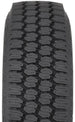 Toyo M655 285/70R19.5 UTV tire with on-road tread pattern, sidewall branding, and rugged design for commercial vehicles.