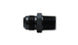 Vibrant straight adapter fitting with -8AN and 3/4 inch NPT connection, metal fitting for automotive or industrial use