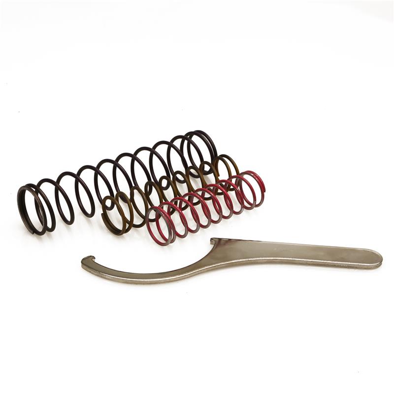 Turbosmart Spring Kit for blow off valve accessories, featuring colorful springs and fitting components for turbocharged engines.
