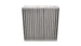 Vibrant vertical flow intercooler core with 12-inch width, 12-inch height, and 3.5-inch thickness, designed for high-performance cooling.