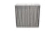 Vibrant vertical flow intercooler core with 12-inch width, 12-inch height, and 3.5-inch thickness, designed for high-performance cooling.