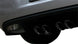 CORSA Performance Axle-Back Sport exhaust system with polished stainless steel tips for improved sound and performance.