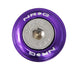 NRG purple fender washer kit with rivets, set of 10, for plastic car fenders, hardware kit for automotive repairs.