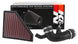 K&N Engineering cold air intake kit for 2016-2019 Chevrolet Camaro V6 3.6L engine, includes intake tube and filter components