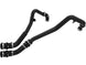 aFe BladeRunner black aluminum hot charge pipe for Ford F-150 V6-2.7L, 2-1/2 inch intercooler pipe with smooth finish