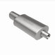 MagnaFlow muffler with tip, stainless steel, 14x5x8 inches, 2.25/4 inch inlet and outlet, automotive exhaust part