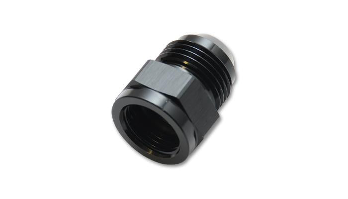 Vibrant -3AN female to -4AN male expander adapter fitting for automotive or fluid transfer applications.