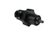 Aeromotive Atomic Belt Drive Fuel Pump installed in a vehicle, showcasing its compact design and durable construction for high-performance fueling