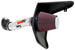 K&N Engineering cold air intake for 2012-2015 Chevrolet Camaro 3.6L V6 engine, showing the performance intake with filter and piping.